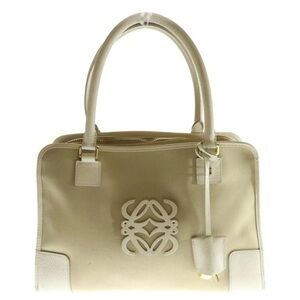 Loewe Cream Satchel Bag